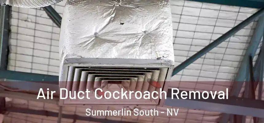 Air Duct Cockroach Removal Summerlin South - NV