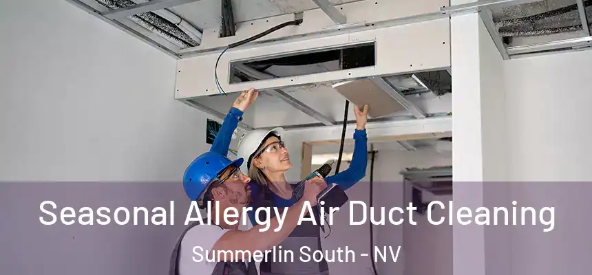  Seasonal Allergy Air Duct Cleaning Summerlin South - NV